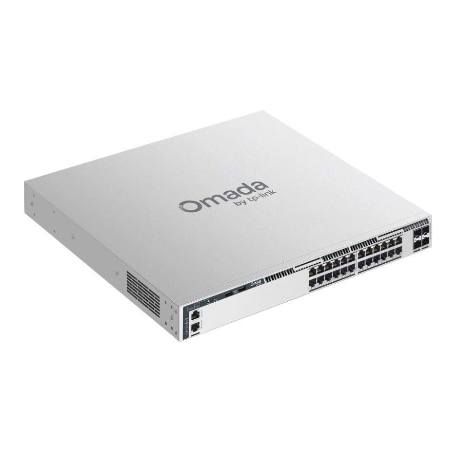 Switch quản lý L3 Omada Campus S6500-24G4XF 24 Cổng Gigabit & 4 Cổng 10G SFP+, Hỗ trợ M-LAG & Xếp chồng vật lý