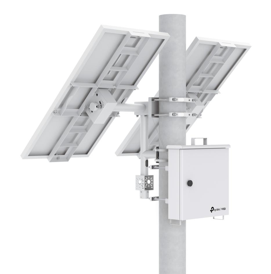 Bộ điều khiển năng lượng mặt trời VIGI PS90: Pin Lithium 93.6Ah, Sạc MPPT, Quản lý từ xa, IP66