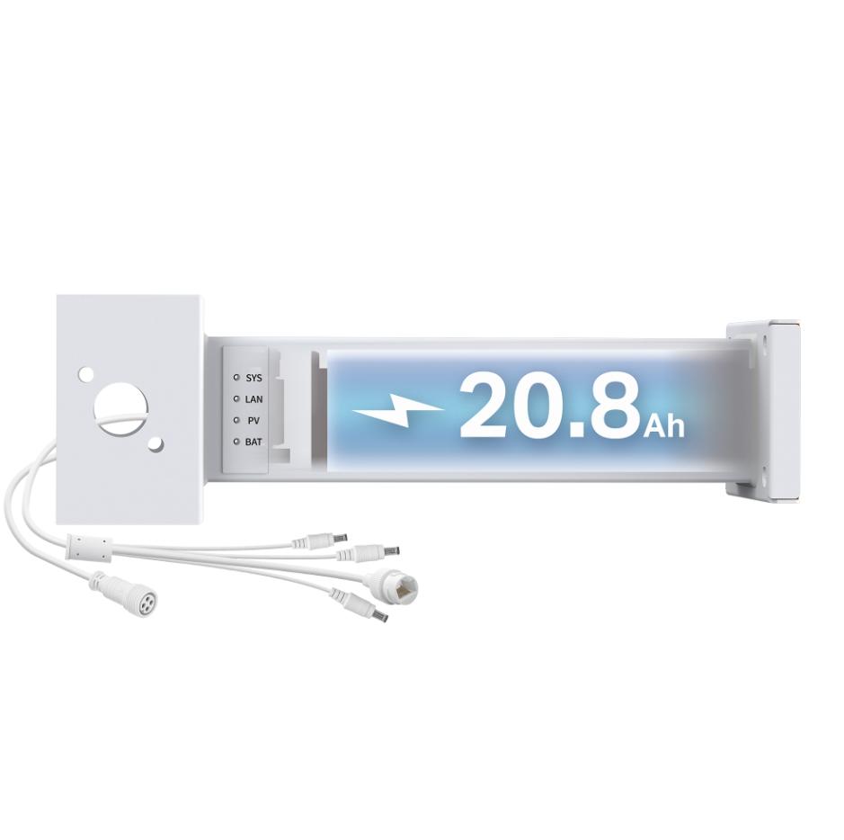 Bộ Điều Khiển Năng Lượng Mặt Trời VIGI PS20: 3 Đầu Ra DC, Pin Lithium 20.8Ah/10.8V, Giám Sát Qua App