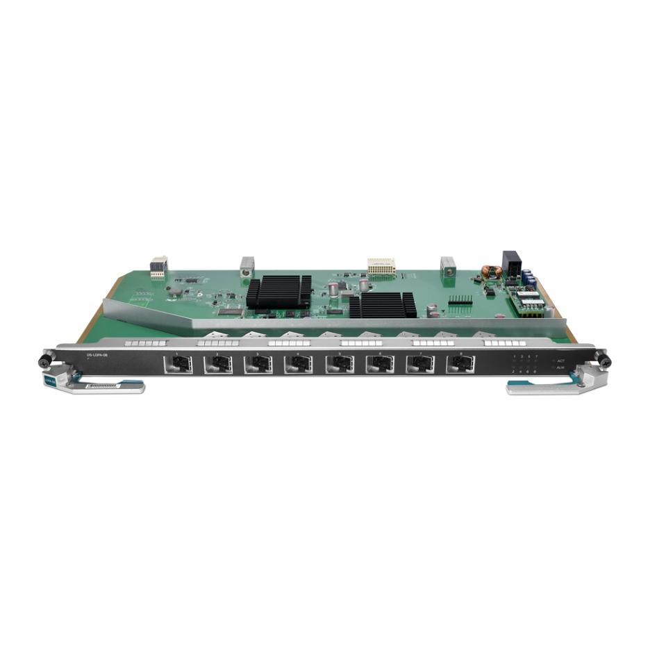 TP-Link DS-LGPA-08: Card Mở rộng 8 Cổng GPON, Hỗ trợ thay thế nóng Hot-Swap, Chức năng L2 & L3 nâng cao