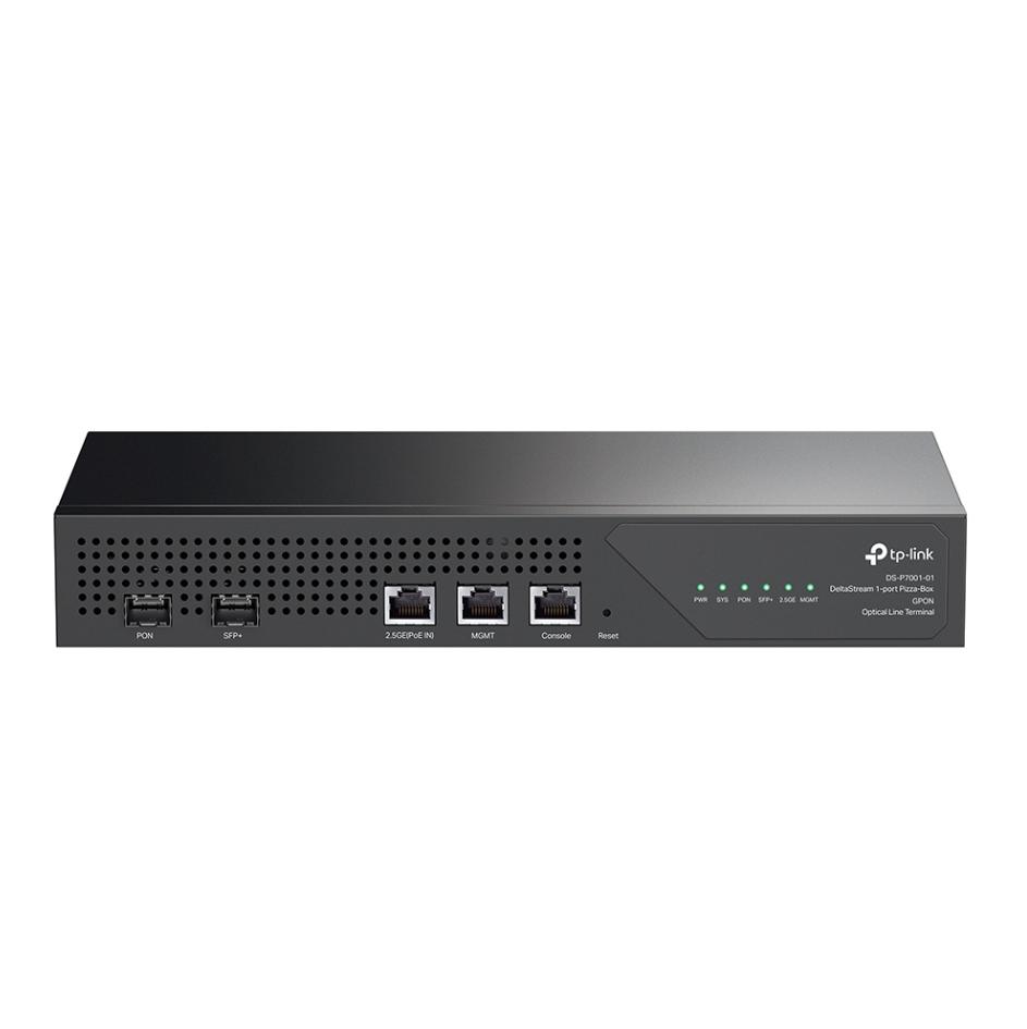 DeltaStream DS-P7001-01: 1 Cổng GPON, Uplink 10G, Hỗ Trợ PoE & DC, Quản Lý 128 ONT