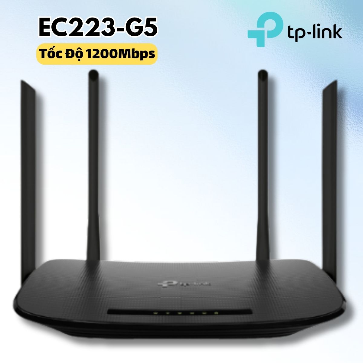 Router WiFi Băng Tần Kép AC1200 TP-Link EC223-G5 Tốc độ 1200Mbps,  Hỗ Trợ EasyMesh, Bảo Mật WPA3, Quản Lý Từ Xa TR-069