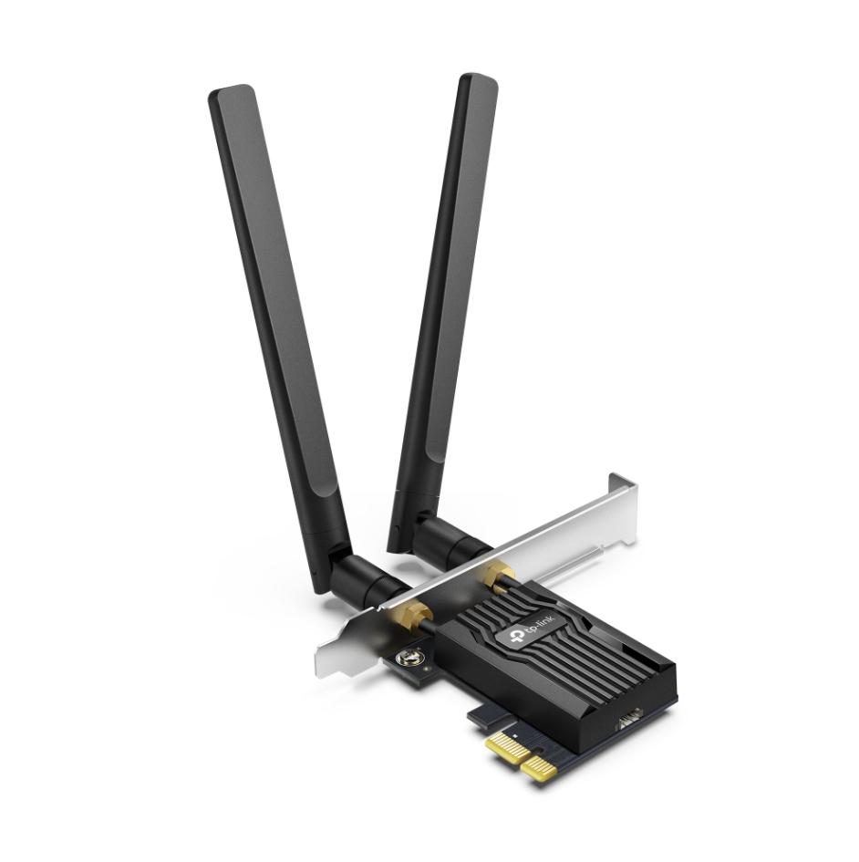 Bộ Chuyển Đổi WiFi 6 Băng Tần Kép TP-Link Archer TX10E Chuẩn AX900,Bluetooth 5.3, Hỗ Trợ MU-MIMO & OFDMA