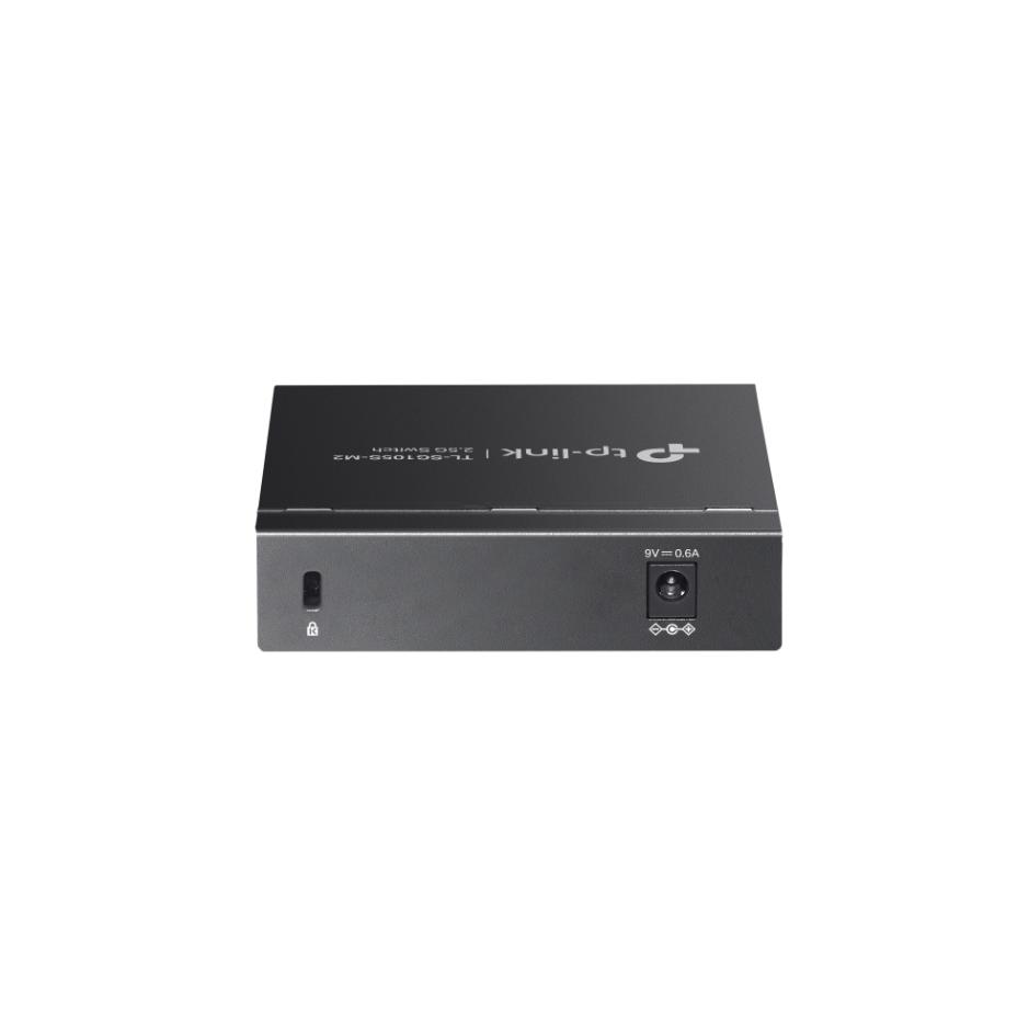 Switch 5 Cổng 2.5G TP-Link TL-SG105S-M2, Hỗ trợ Auto-Negotiation, Plug & Play, Để bàn hoặc gắn tường