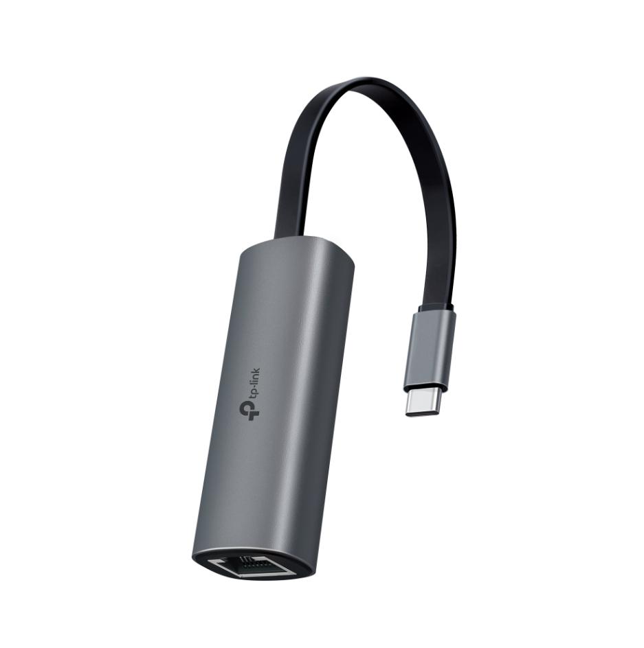 Bộ chuyển đổi USB Type-C sang Ethernet 2.5 Gigabit TP-Link UE302C, Trải nghiệm 4K/8K & Gaming, Tản nhiệt tốt