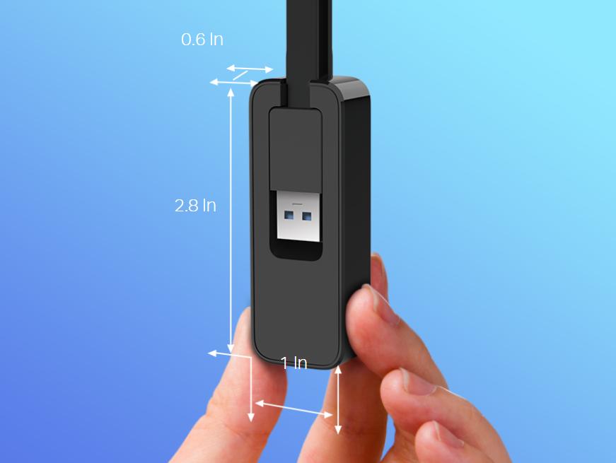 Bộ Chuyển Đổi USB 3.0 Sang LAN Gigabit TP-Link UE306, Tốc độ 1000Mbps, Chuyên dụng cho Nintendo Switch, Plug & Play