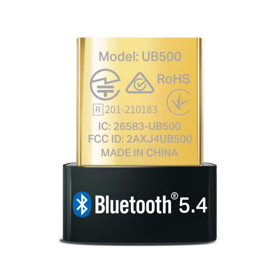 Bộ chuyển đổi USB Bluetooth 5.4 Nano TP-Link UB500 Hỗ trợ tối đa 7 thiết bị cùng lúc, Hệ điều hành Windows 11/10/8.1/7