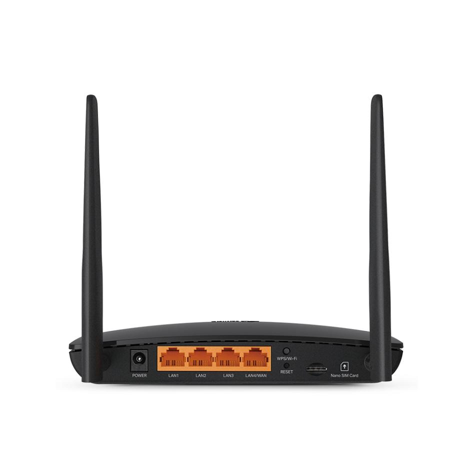 Router Wi-Fi 4G LTE TP-Link Archer MR202: Chuẩn AC750 Băng Tần Kép, Tốc Độ 150Mbps, Hỗ trợ cổng LAN/WAN