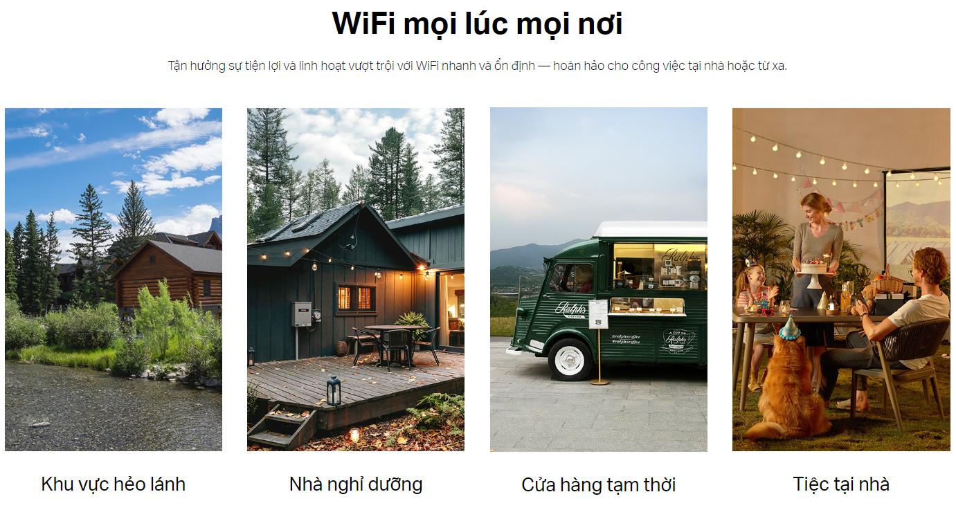 Router Wi-Fi 4G LTE TP-Link MB115-4G: Tốc Độ 300Mbps, 4 Ăng-ten Ngoài, Cắm SIM Là Chạy, Cổng LAN/WAN Linh Hoạt