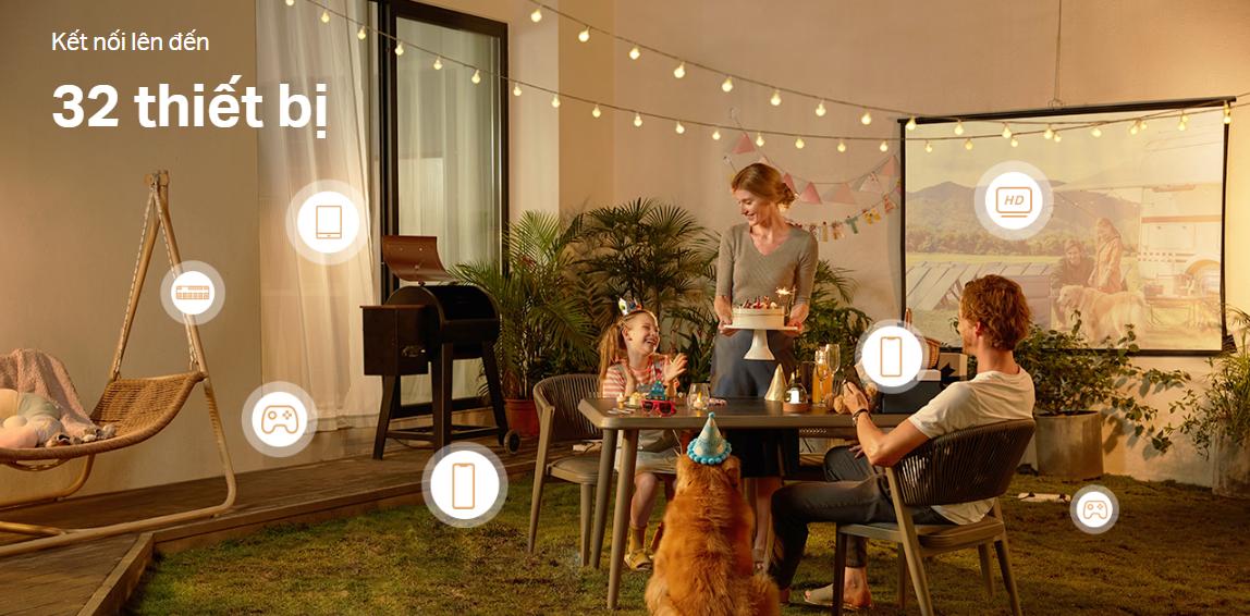 Bộ Phát Wi-Fi Gắn SIM 4G Mercusys MB112-4G: Chuẩn N 300Mbps, Tốc Độ 150Mbps, Hỗ Trợ 32 Thiết Bị