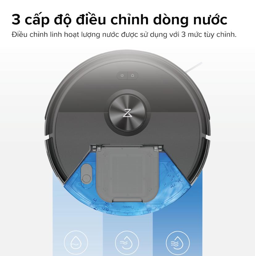 Robot hút bụi lau nhà Roborock Q7 TF+ Lực Hút 10.000Pa, Dock Sạc Tự Hút Bụi 2.7L, Tự động đổ rác 7 tuần, Quét laser 360°, Lau bằng giẻ