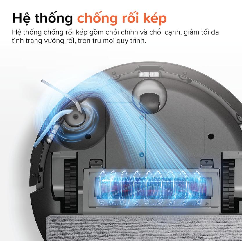 Robot hút bụi lau nhà Roborock Q7 TF+ Lực Hút 10.000Pa, Dock Sạc Tự Hút Bụi 2.7L, Tự động đổ rác 7 tuần, Quét laser 360°, Lau bằng giẻ