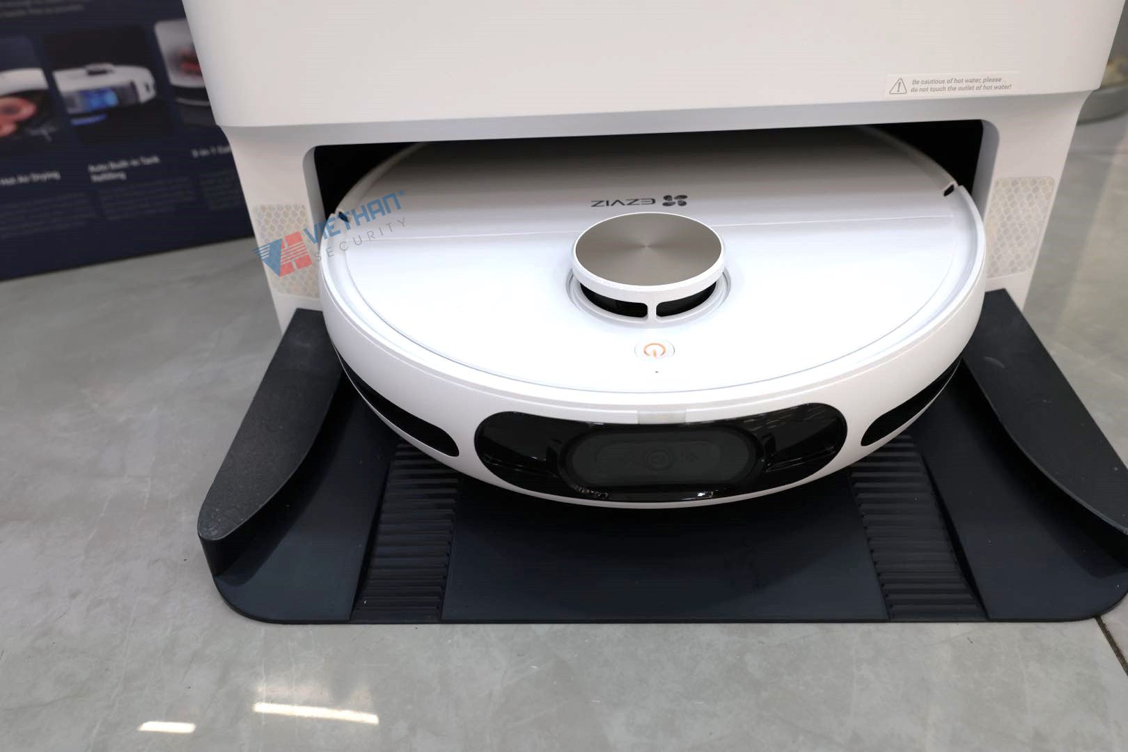 Robot hút bụi lau nhà Ezviz RS20 Max, Tích hợp hút & lau, Lực hút 13.000Pa, Trang bị Camera AI, Chống rối tóc