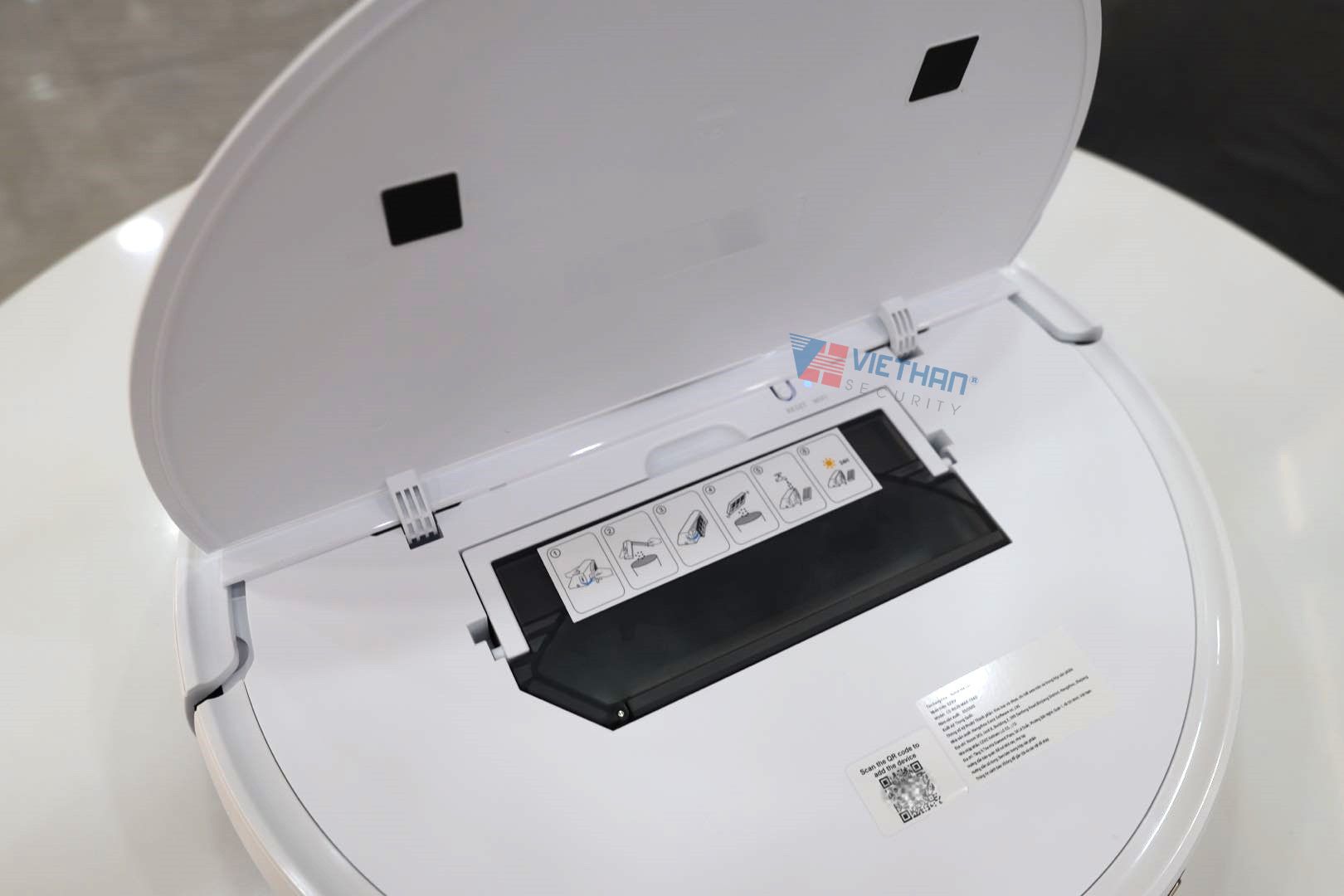 Robot hút bụi lau nhà Ezviz RS20 Max, Tích hợp hút & lau, Lực hút 13.000Pa, Trang bị Camera AI, Chống rối tóc