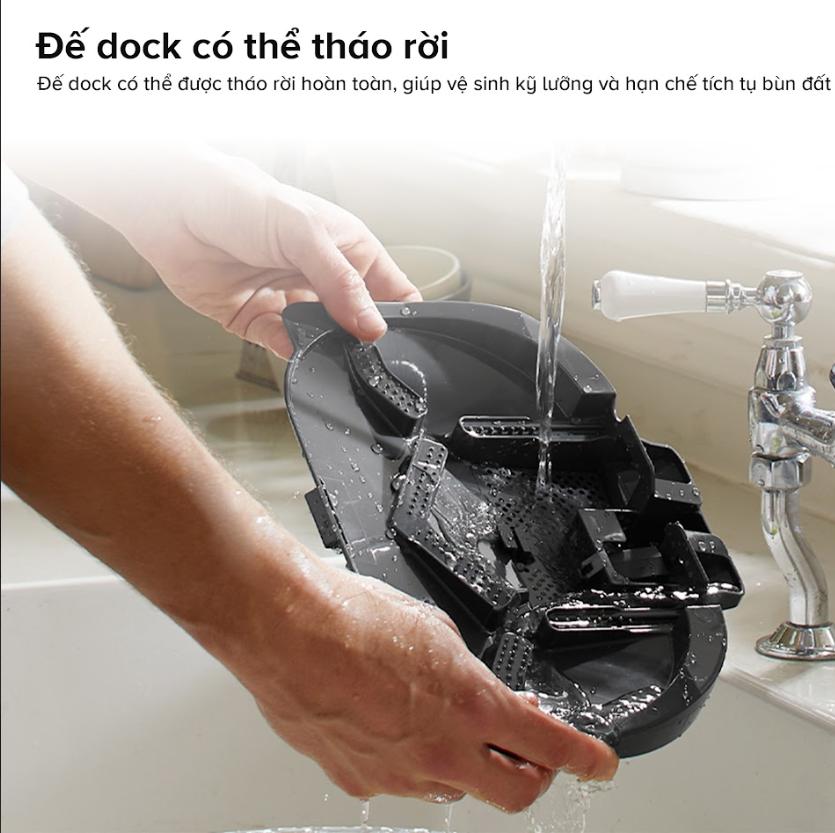 Robot lau nhà và hút bụi Roborock Qrevo C Pro Lực Hút 18.500Pa, Lau chổi xoay, Chống Rối 3 Lớp, Giặt giẻ, Sấy khô, Lập bản đồ 3D