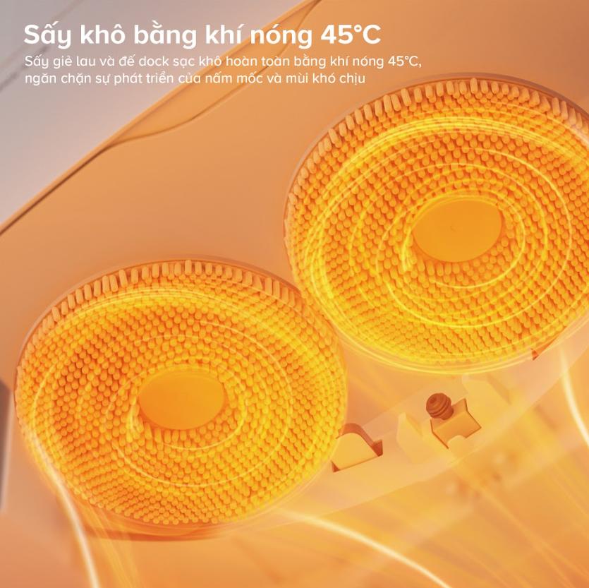 Robot lau nhà và hút bụi Roborock Qrevo C Pro Lực Hút 18.500Pa, Lau chổi xoay, Chống Rối 3 Lớp, Giặt giẻ, Sấy khô, Lập bản đồ 3D