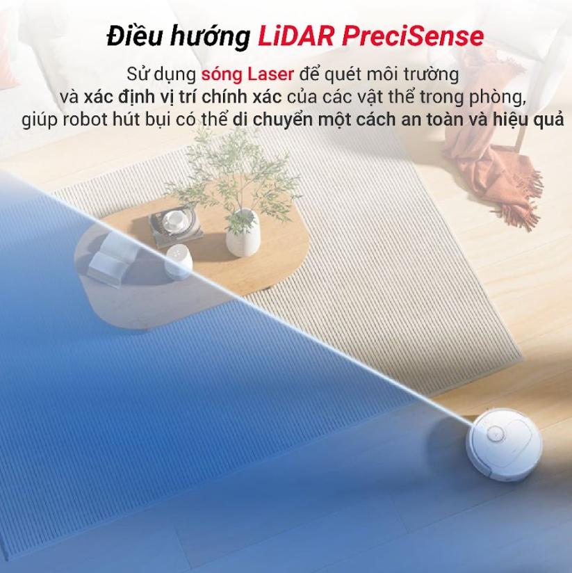 Robot Tự Giặt & Sấy Giẻ Roborock Qrevo MaxV, Lực Hút 7000Pa, Tránh vật cản AI, Lau xoay kép chuyên sâu