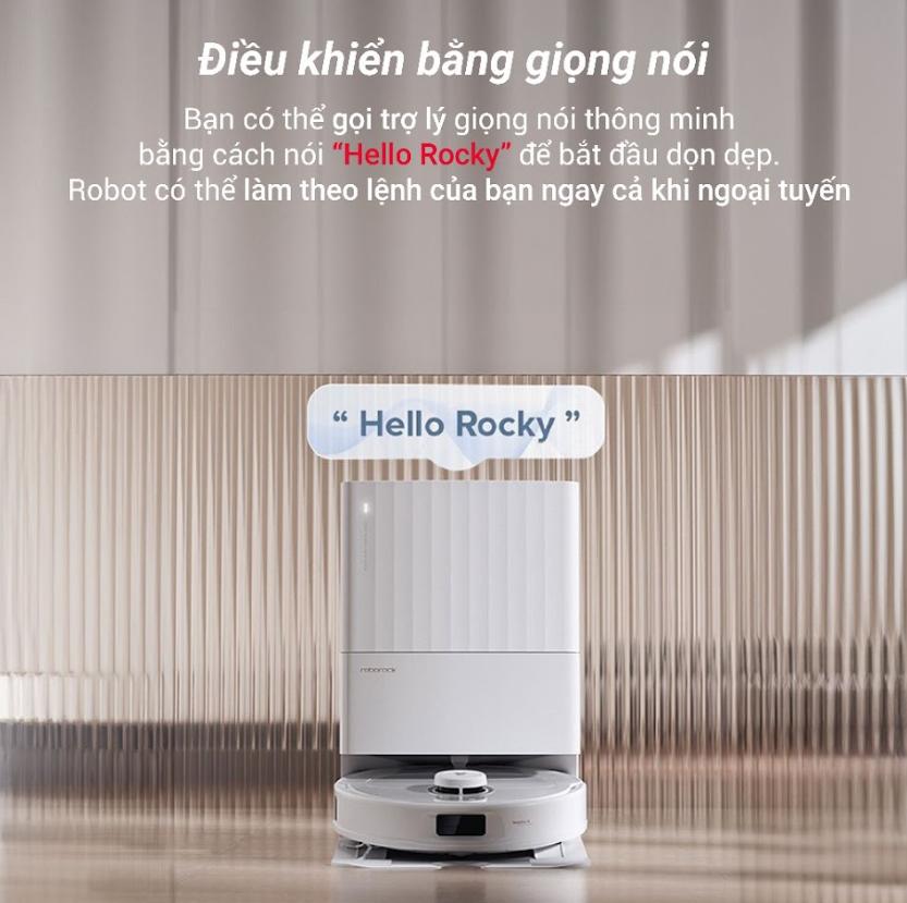 Robot Tự Giặt & Sấy Giẻ Roborock Qrevo MaxV, Lực Hút 7000Pa, Tránh vật cản AI, Lau xoay kép chuyên sâu