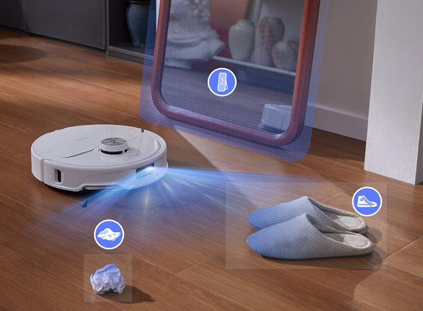 Robot Hút Bụi Lau Nhà Roborock Qrevo Master, Lực hút 10.000 Pa, Chống rối tóc - lông thú, Lưu trúc bản đồ, Điều khiển qua ứng dụng