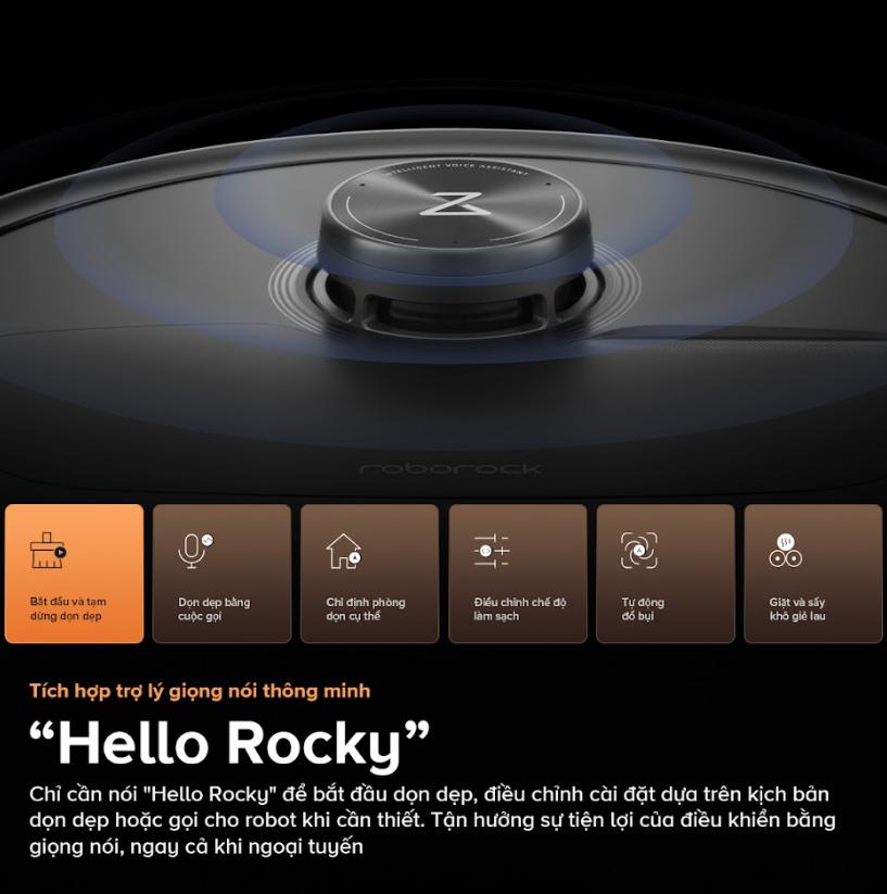 Robot Hút Bụi Lau Nhà Roborock Qrevo Master, Lực hút 10.000 Pa, Chống rối tóc - lông thú, Lưu trúc bản đồ, Điều khiển qua ứng dụng