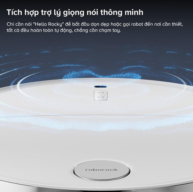 Robot Hút Bụi rảnh tay Roborock Qrevo EdgeT: Siêu Mỏng 7.98cm, Lực Hút 18.500Pa, Trạm Sạc 8 Trong 1, Lau xoay giẻ