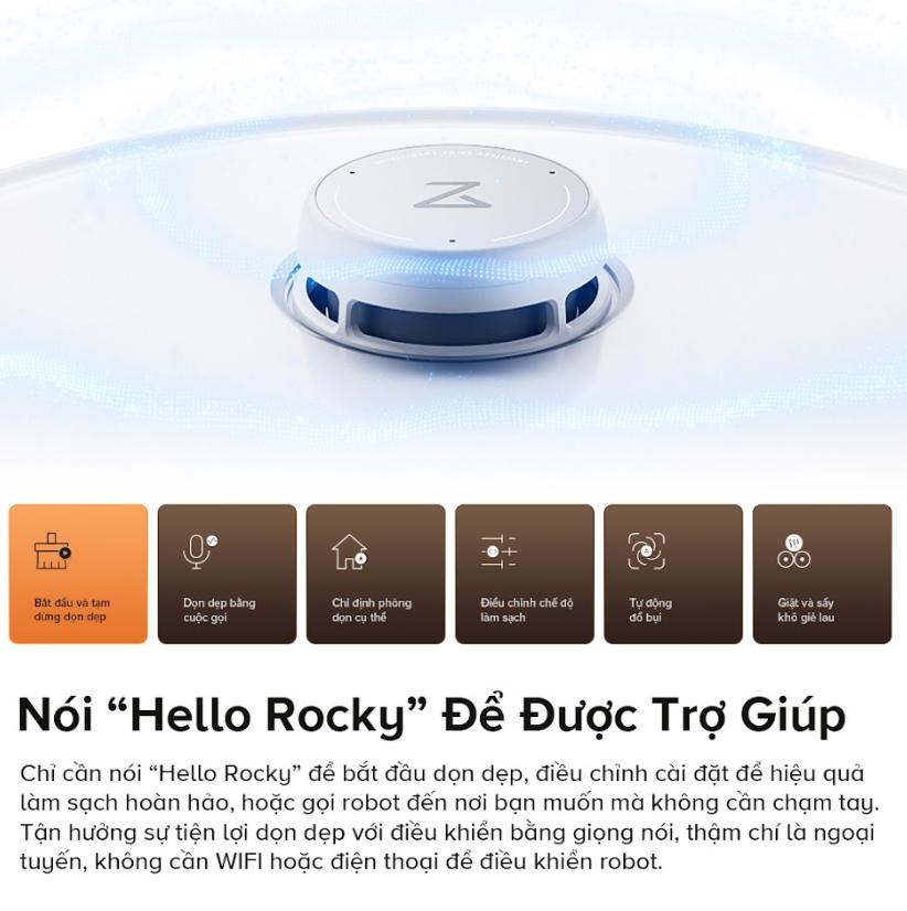 Máy hút bụi lau nhà Roborock Qrevo Curv, Lực Hút 18.500Pa, Khung Nâng AdaptiLift, Công Nghệ FlexiArm & Lau Sát Mép