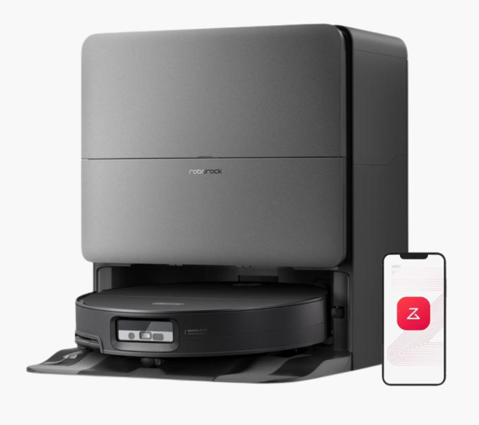 Robot Hút Bụi Roborock Saros 20 Sonic: Lực Hút 35.000Pa, Lau Rung VibraRise 5.0, Thiết kế 7.98cm, Xoè giẻ lau