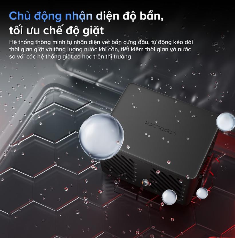 Robot tự động dọn nhà Roborock Saros 10: Lực Hút 22.000Pa, Giặt Giẻ Nước Nóng 80°C, Lau Rung VibraRise 4.0, Chổi lau xoay chống rối, Lau xoay giẻ