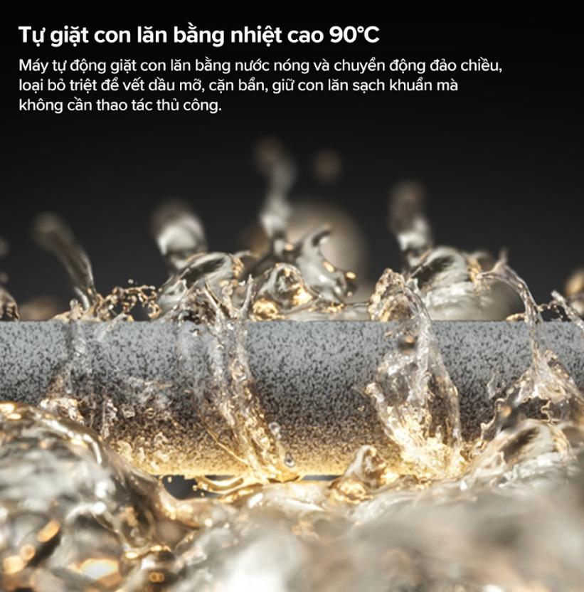 Máy Hút Bụi Lau Sàn Gập 180° Roborock F25 Ultra, Lực Hút 22.000Pa, Bánh Xe Trợ Lực AI, Chống Rối Tóc, Dock sạc thông minh