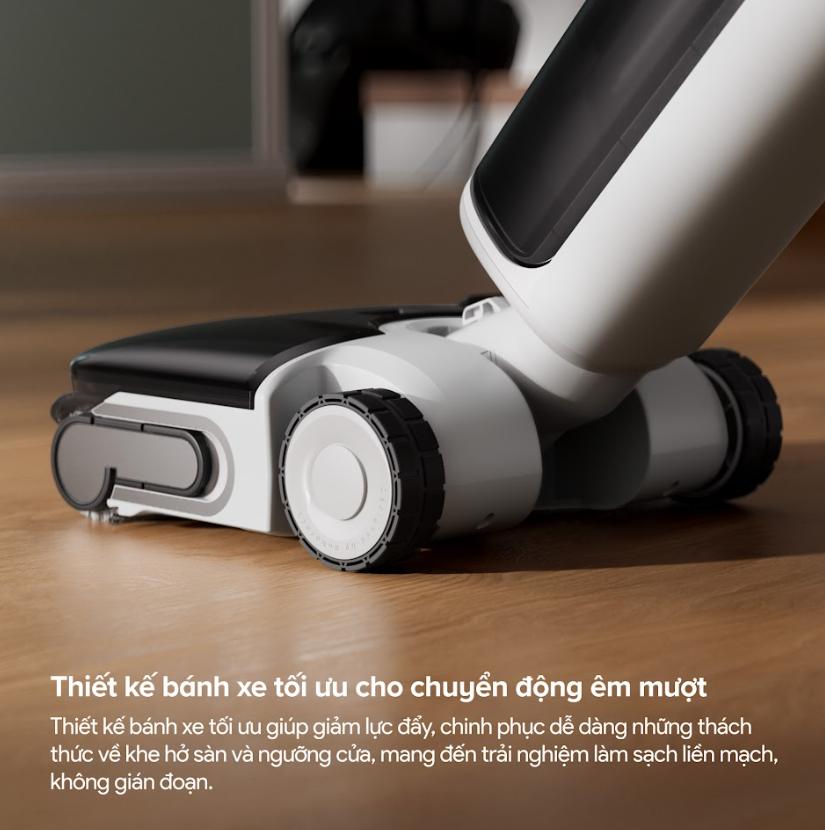 Máy Hút Bụi Nằm Phẳng 180° Roborock F25 RT Gen 2 Lực Hút 20.000Pa, Giặt Sấy 90°C, Chống Rối Jawscrapers, Con Lăn Tràn Viền