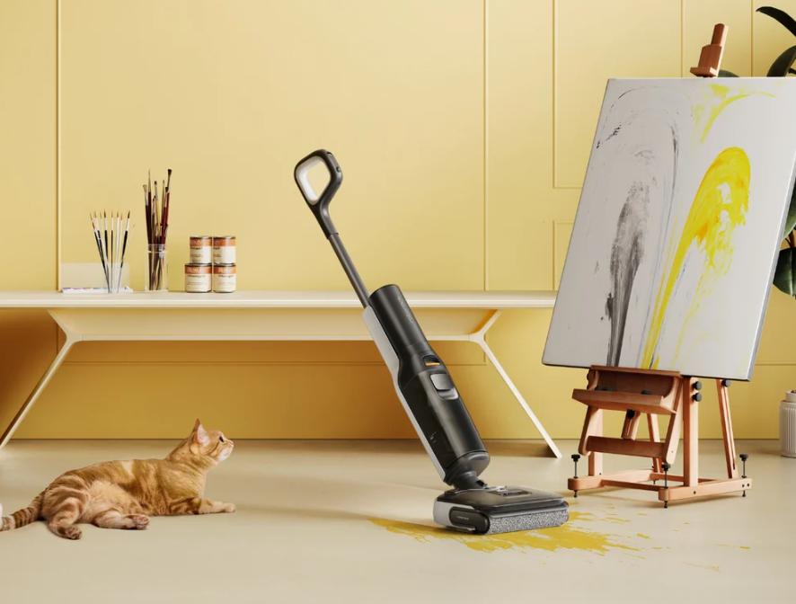 Máy Hút Bụi Nằm Phẳng 180° Roborock F25 RT Gen 2 Lực Hút 20.000Pa, Giặt Sấy 90°C, Chống Rối Jawscrapers, Con Lăn Tràn Viền