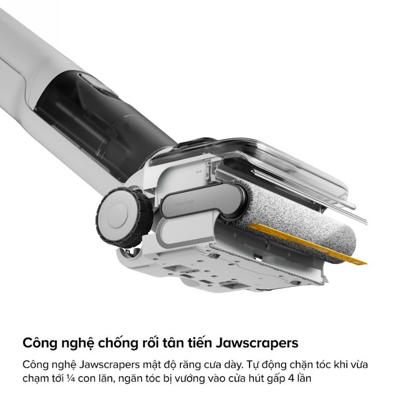 Máy Hút Bụi Nằm Phẳng 180° Roborock F25 RT Gen 2 Lực Hút 20.000Pa, Giặt Sấy 90°C, Chống Rối Jawscrapers, Con Lăn Tràn Viền