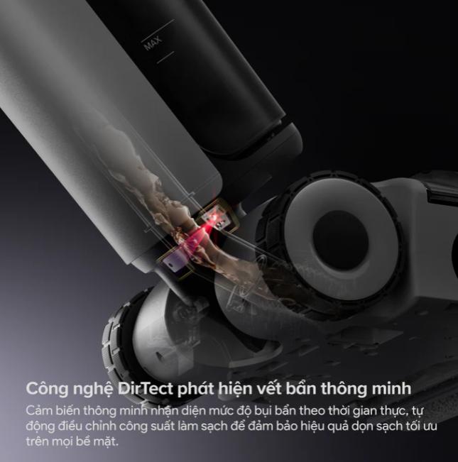 Máy hút bụi lau nhà khử khuẩn Roborock F25 Gen 2, Lực Hút 20.000Pa, Chống Rối Tóc Jawscrapers, Sấy Khô 5 Phút Ở 90°C, Con Lăn Lau Sát Mép Tường