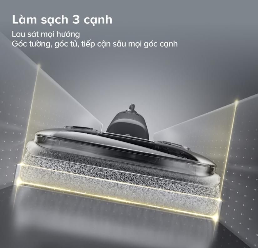 Máy Hút Bụi Lau Nhà Roborock F25 ACE Lực Hút 20.000Pa, Bánh Xe AI Trợ Lực, Khử Khuẩn 90°C, Phun 32 Lỗ & Cảm Biến DirTect