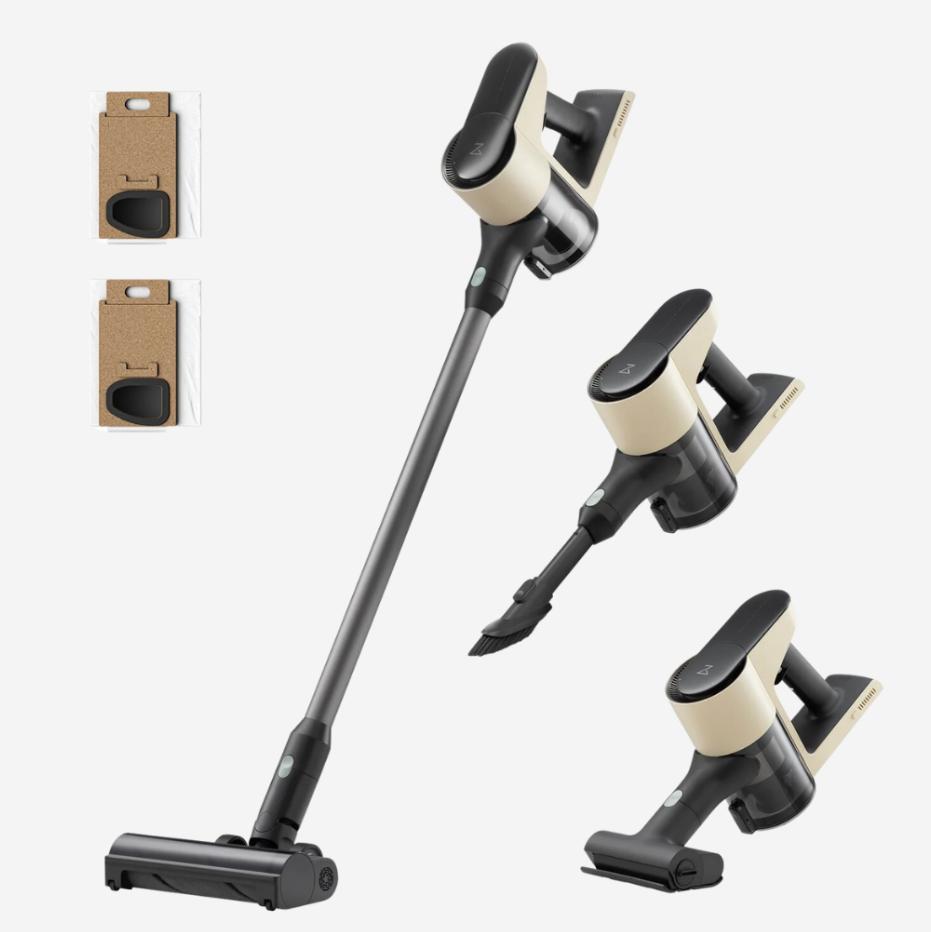 Máy hút bụi cầm tay không dây Roborock H5 Lực hút 158AW, Lọc 5 Giai đoạn 99.997%, Pin 60 phút & Tự động tăng cường lực hút, Hệ thống 9-Cyclone