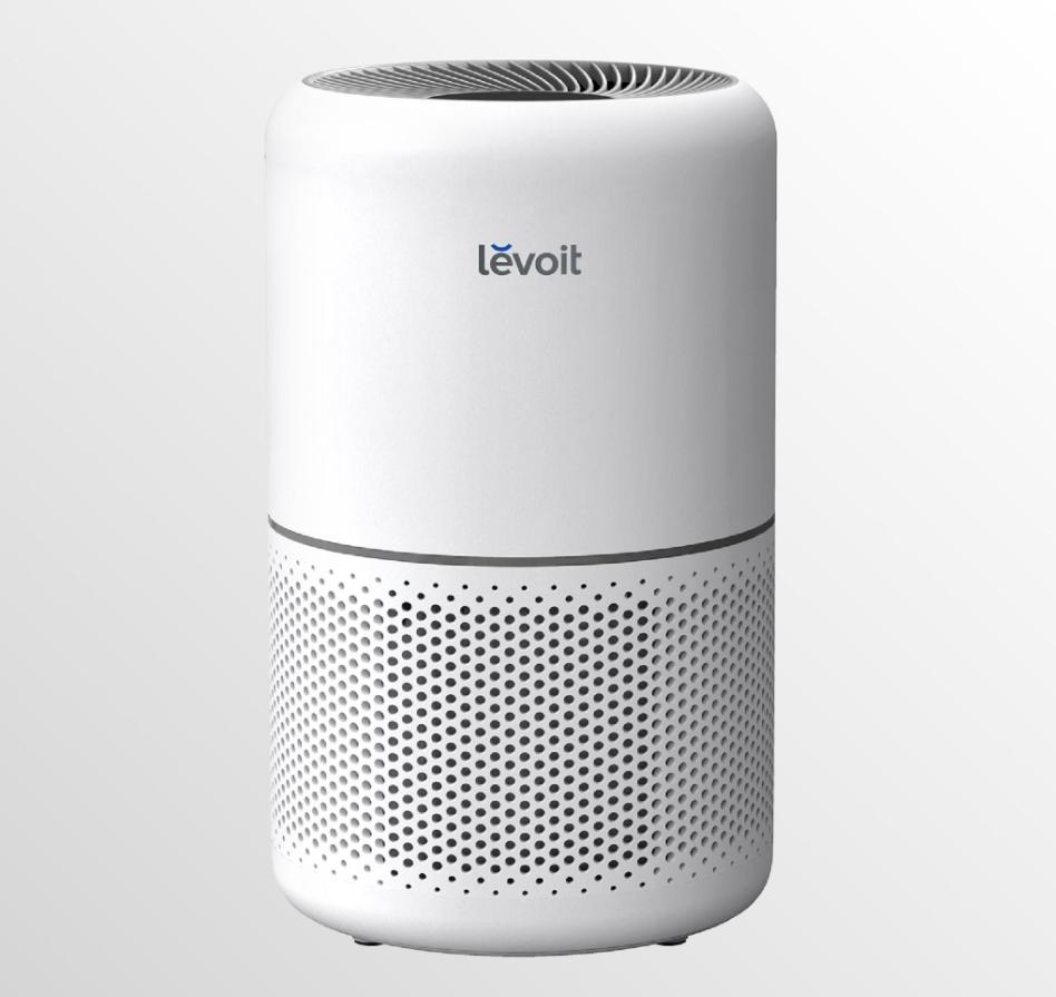 Máy lọc không khí Levoit Core 300 Lọc 3 giai đoạn, Hút gió 360 độ, Công nghệ VortexAir, Điều khiển bằng giọng nói, AC 120V, 60Hz