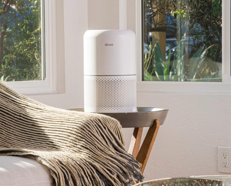 Máy lọc không khí Levoit Core 300S Smart Wifi, Lọc HEPA cho phòng 50m2, Lưu thông không khí 360 độ, Điều khiển bằng giọng nói