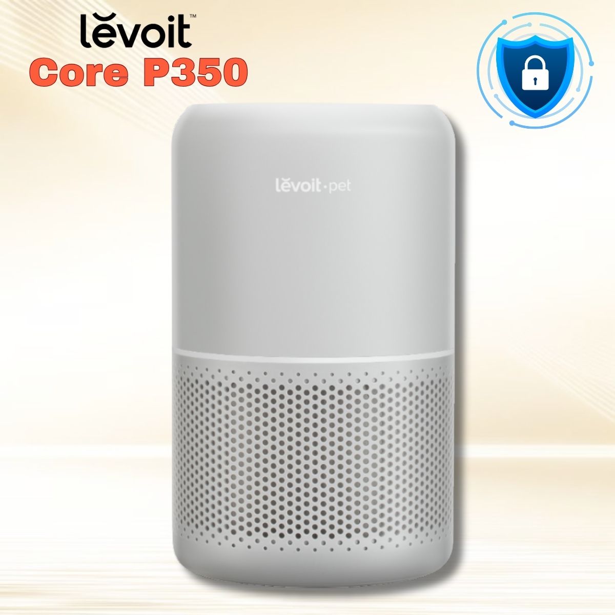 Máy lọc không khí Levoit Core P350 Lọc 3 giai đoạn, VortexAir™ 360 độ, Chuyên dụng cho gia đình nuôi thú cưng