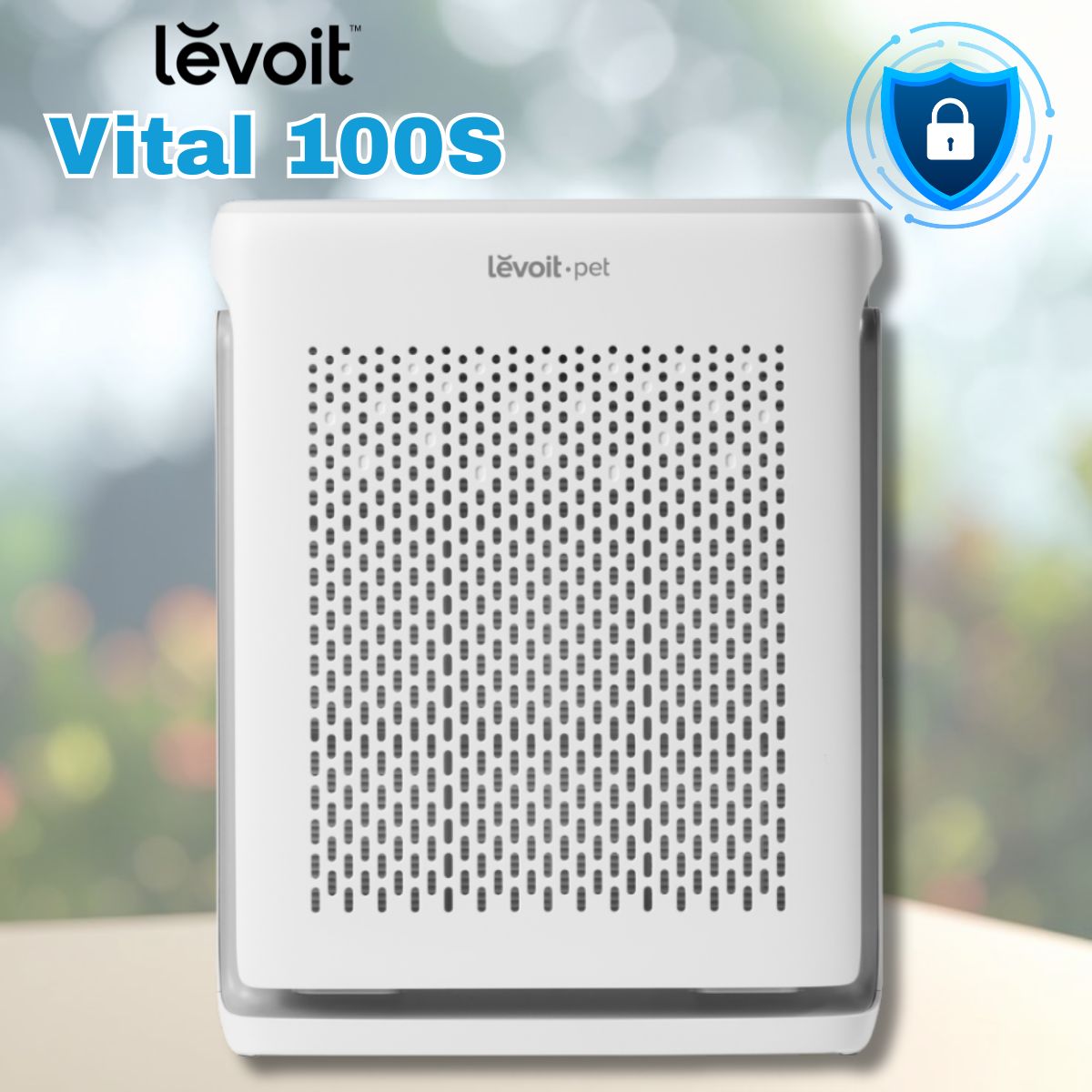 Máy lọc không khí nuôi thú cưng Levoit Vital 100S Hút gió chữ U, Hỗ trợ Hẹn giờ & Lịch trình, Điều khiển từ xa qua VeSync