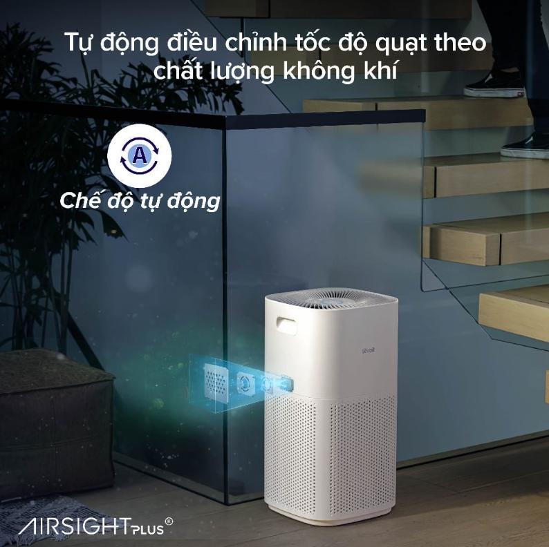 Máy lọc không khí Levoit Core 600S Công Nghệ VortexAir™ 360 độ, Lọc HEPA H13, Cảm biến AirSight Plus