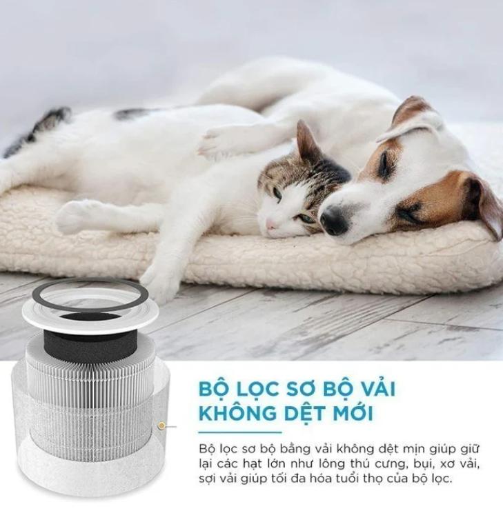 Lõi lọc diệt khuẩn Levoit Core P350 RF Chuyên dụng Levoit Core P350, Tích hợp Bộ lọc 3 trong 1, loại bỏ 99.7% các loại bụi nhỏ tới 3nm