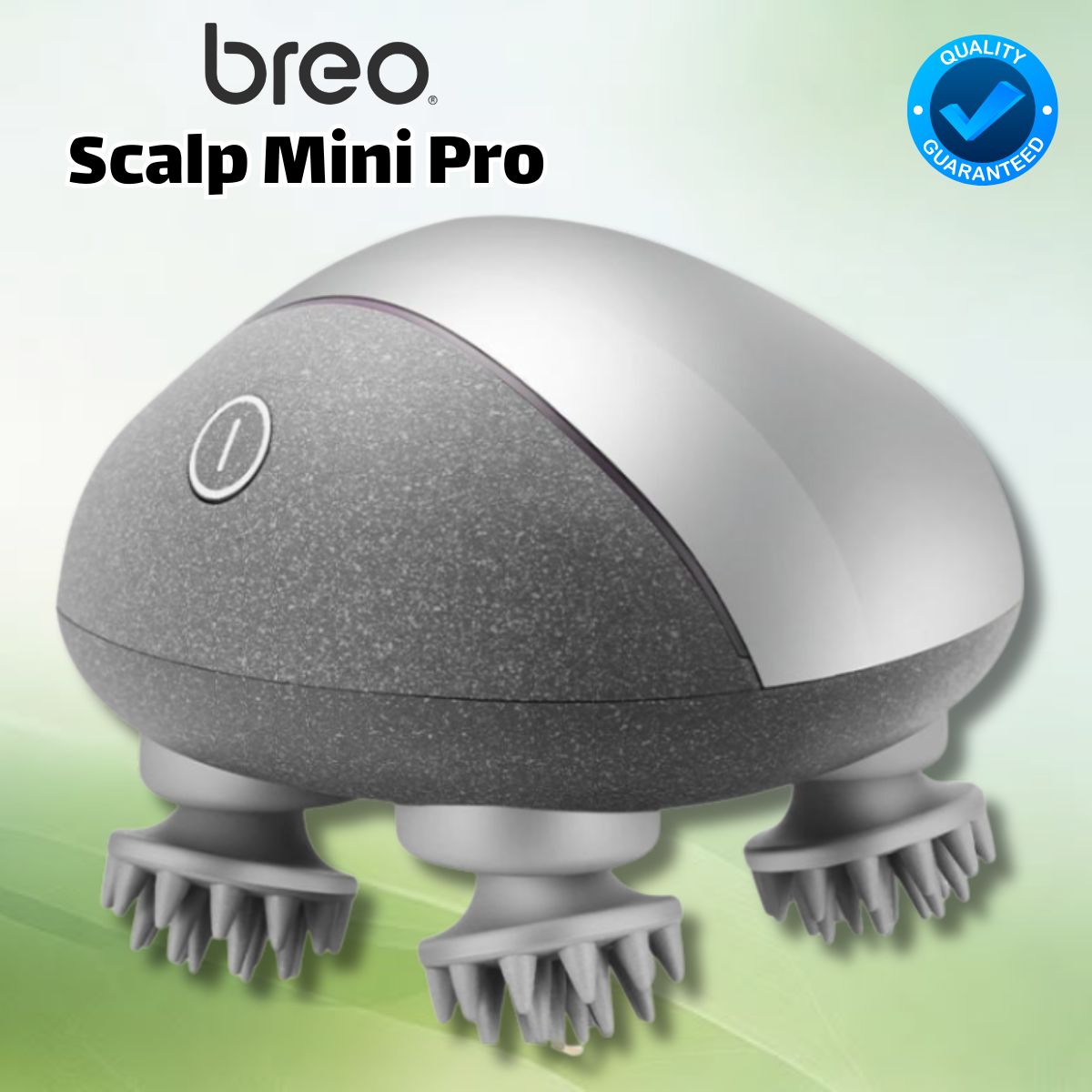 Máy Massage đầu Breo Scalp Mini Pro - 96 điểm tiếp xúc, Tia hồng ngoại kích thích mọc tóc & tuần hoàn máu, Chống Nước IPX7
