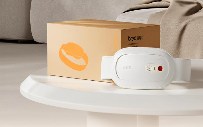 Máy Massage Lưng Breo P3, Tích hợp massage 3D 6 điểm chạm, Chườm nóng ổn định 45°C, dây đeo tuỳ chỉnh, Pin 2000mAh
