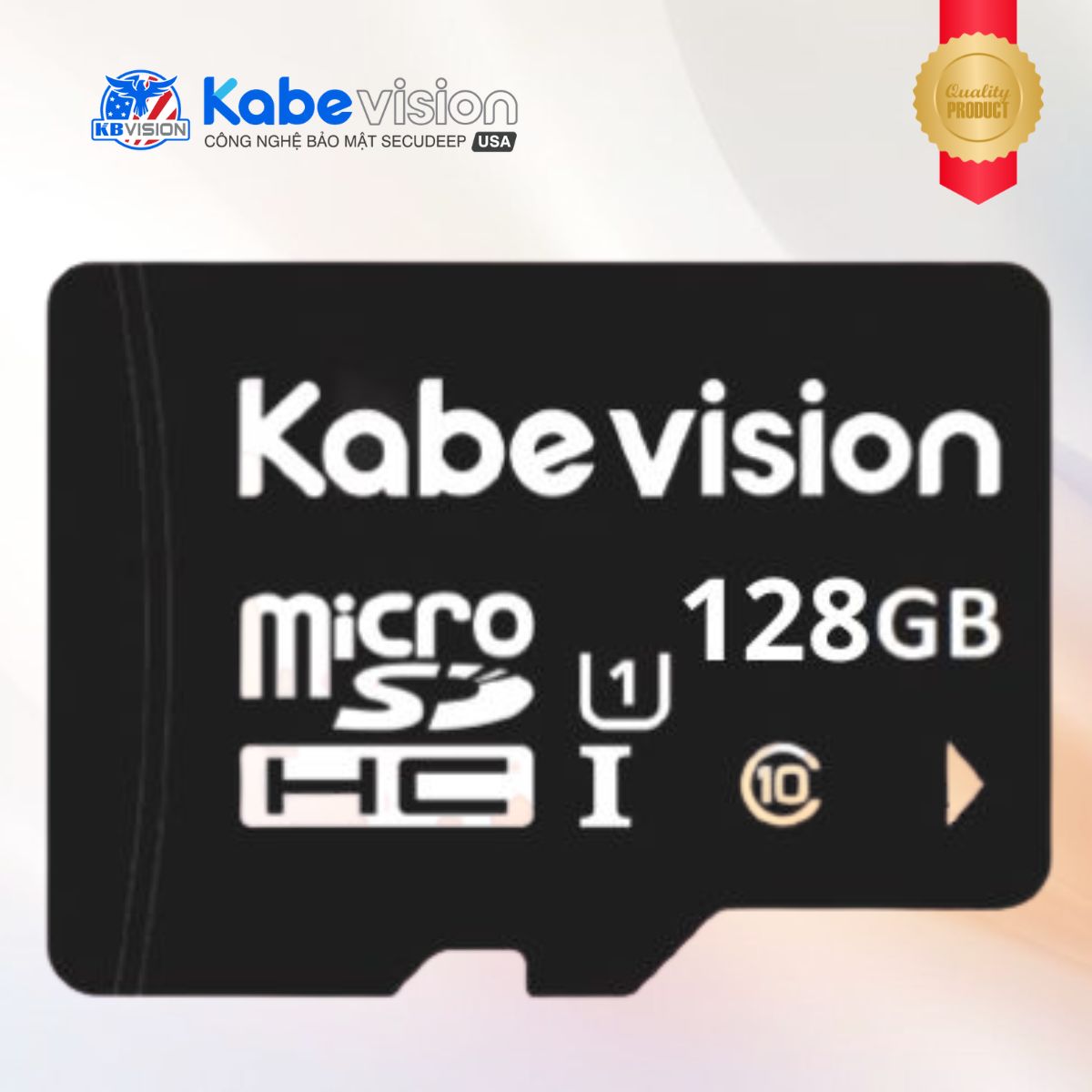Thẻ nhớ lưu trữ  Kabevision 128GB, Tốc độ đọc lên đến 95 MB/s, Tốc độ ghi lên đến 65 MB/s, TBW 66TB