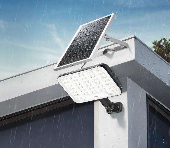 Đèn năng Năng Lượng Mặt Trời GONEO GN-C350B-AS 15W, Quang thông 2100lm, Dung lượng pin 25AH, IP66