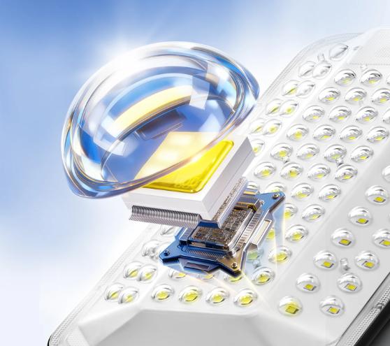 Đèn năng lượng mặt trời GONEO GN-C600B-AS - Công suất 21W, 64 chip LED 5054, Pin lưu trữ 30Ah, Chiếu sáng liên tục 24h, ip65