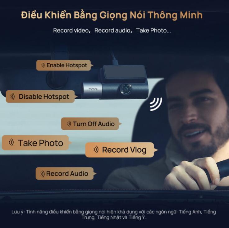 Camera hành trình 3 mắt 70mai T800-41 + 256G, Ghi hình Trước, Trong & Sau, Màn hình IPS 3 inch, Giám sát đỗ xe 24h, Hỗ trợ GPS & cảnh báo ADAS