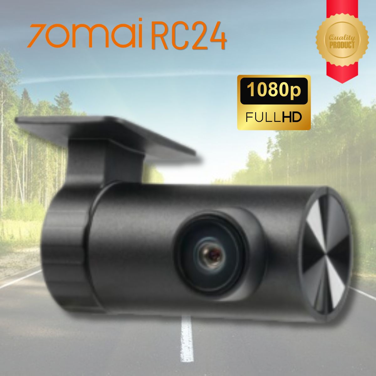 Mắt camera sau 70mai RC24, Tương thích 70mai A810S, T800, Cảm biến Sony STARVIS 2 IMX662 1080P< hồng ngoại ban đêm