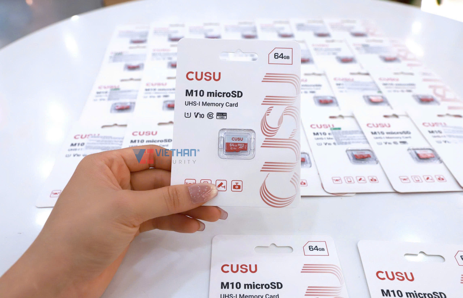 Thẻ nhớ CUSU U1 V10 MicroSD 64GB, Tốc độ đọc  80MB/s, Tốc độ ghi 10MB/s