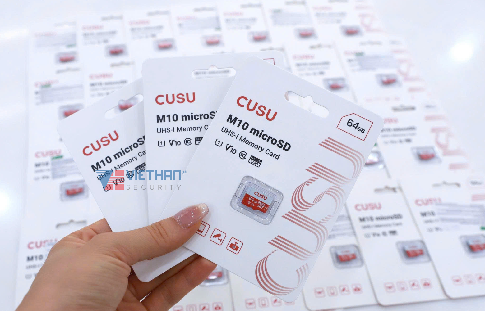 Thẻ nhớ CUSU U1 V10 MicroSD 64GB, Tốc độ đọc  80MB/s, Tốc độ ghi 10MB/s